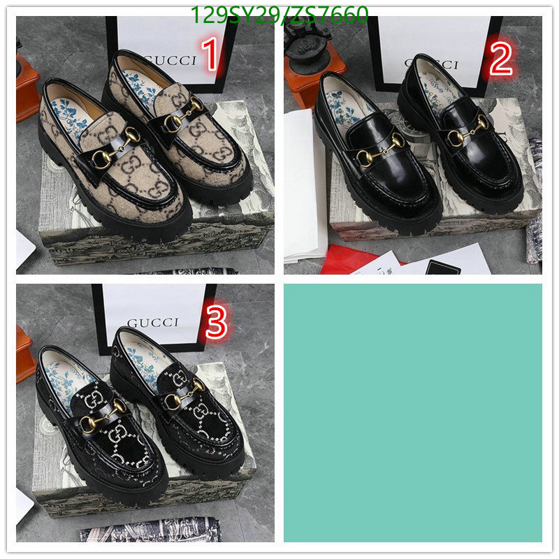 Women Shoes-Gucci, Code: ZS7660,$: 129USD