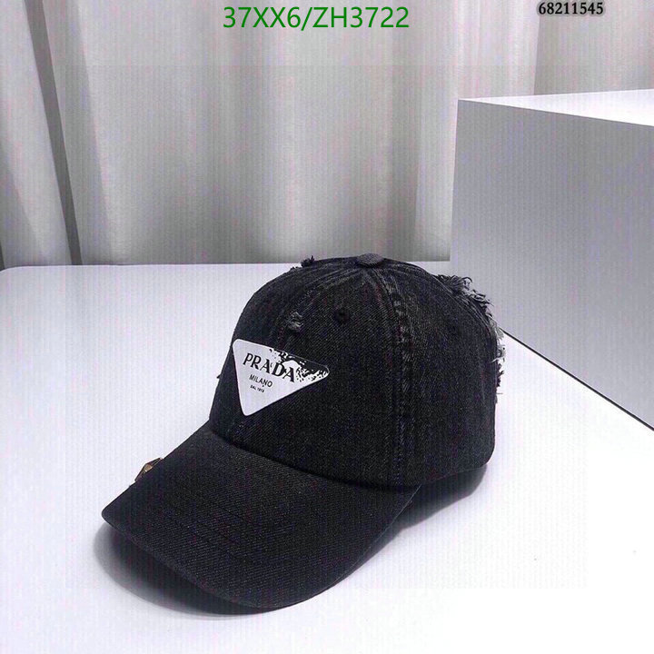 Cap -(Hat)-Prada, Code: ZH3722,$: 37USD