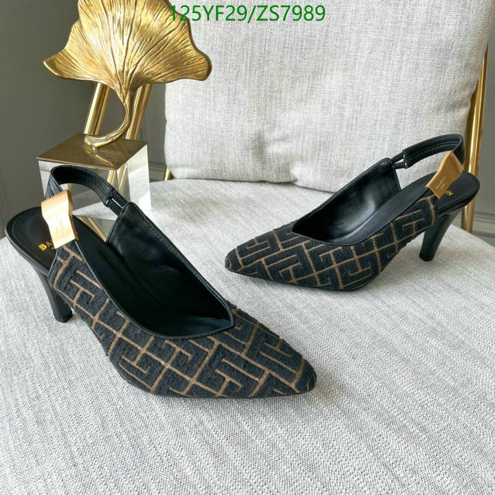 Women Shoes-Balmain, Code: ZS7989,$: 125USD