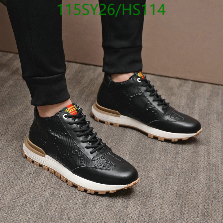 Men shoes-Gucci, Code: HS114,$: 115USD