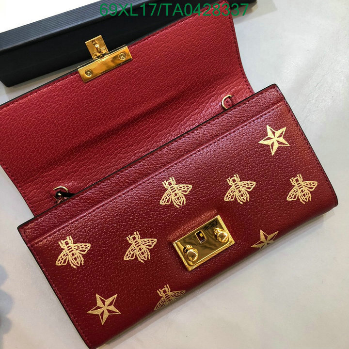 Gucci Bag-(4A)-Wallet-,Code:TA0428337,$: 69USD