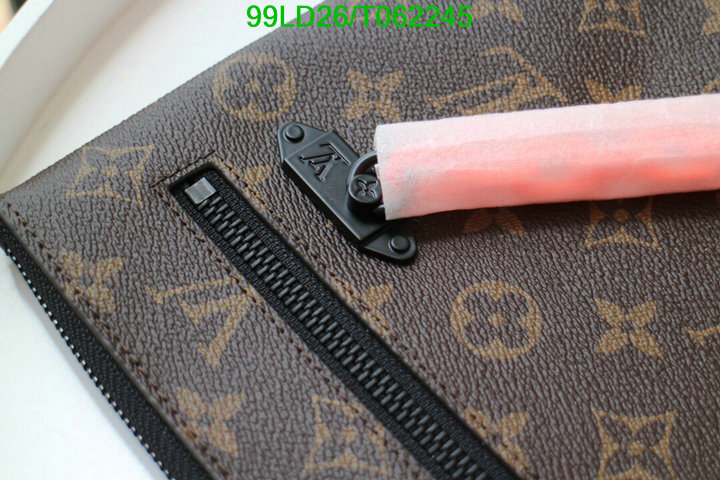 LV Bags-(Mirror)-Wallet-,Code: T062245,$: 99USD