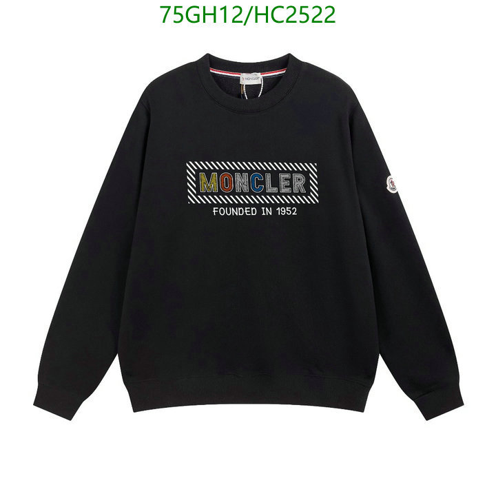 Clothing-Moncler, Code: HC2522,$: 75USD