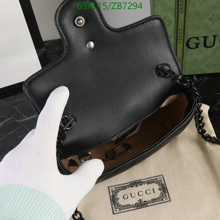 Gucci Bag-(4A)-Marmont,Code: ZB7294,$: 69USD