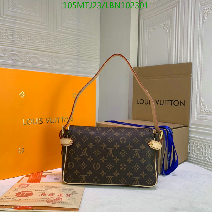 LV Bags-(4A)-Handbag Collection-,Code: LBN102301,$: 105USD