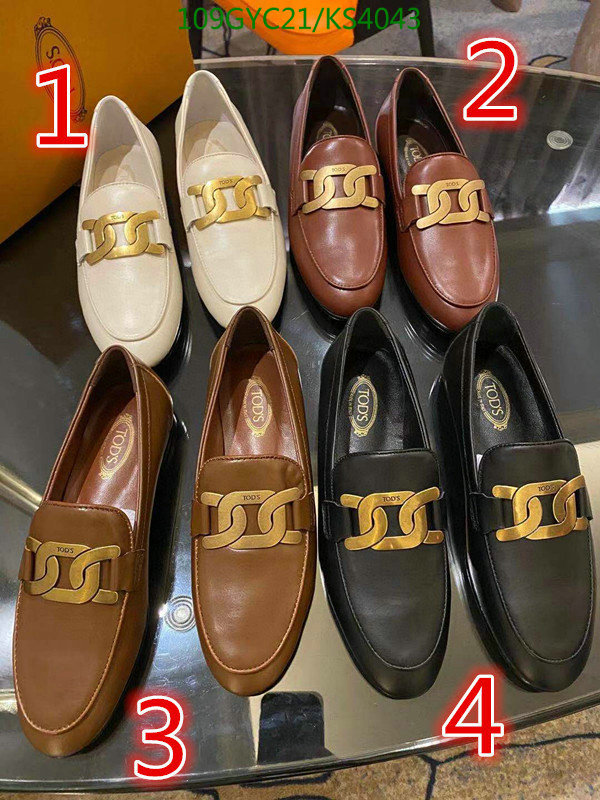 Women Shoes-Tods, Code: KS4043,$: 109USD