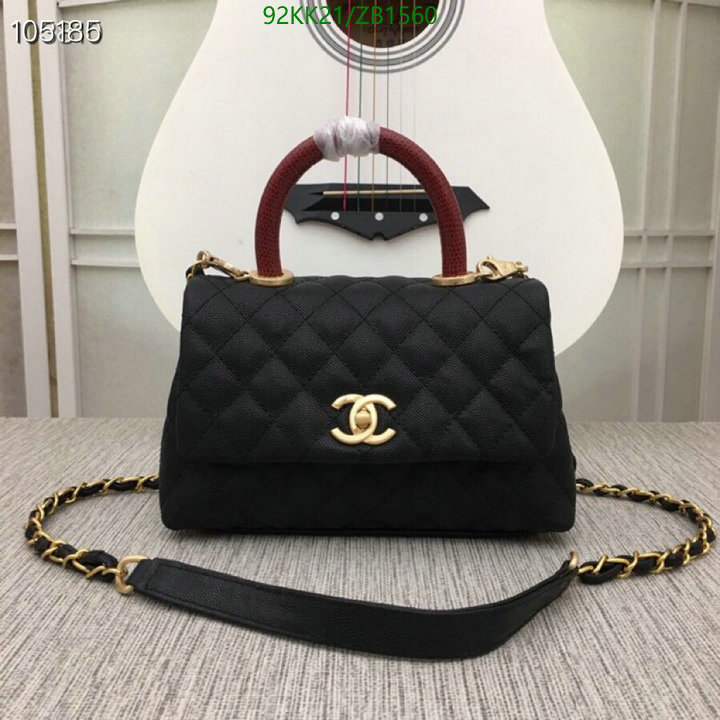 Chanel Bags ( 4A )-Handbag-,Code: ZB1560,$: 92USD