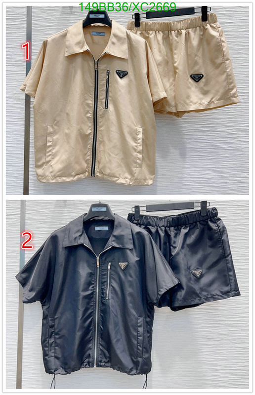 Clothing-Prada, Code: XC2669,$: 149USD