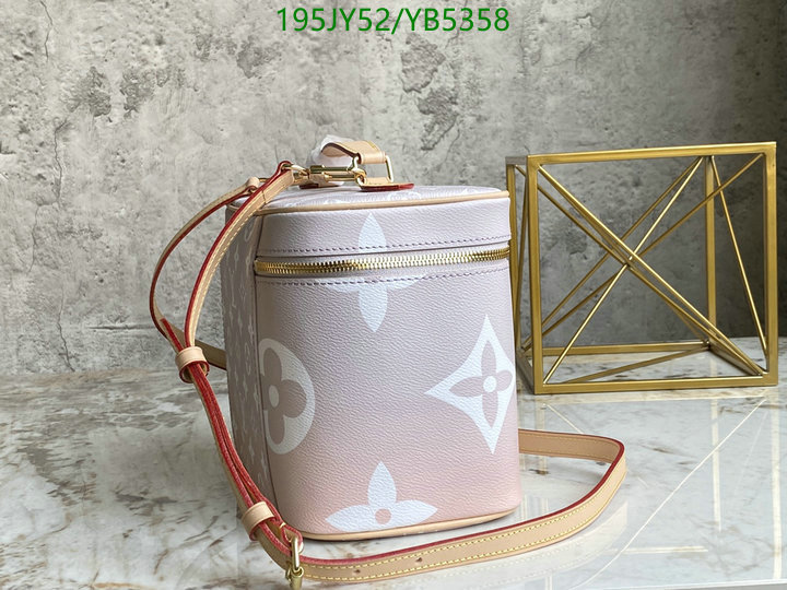 LV Bags-(Mirror)-Vanity Bag-,Code: YB5358,$: 195USD