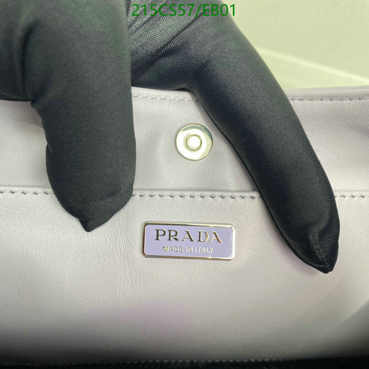 Prada Bag-(Mirror)-Cleo,Code: EB01,$: 215USD