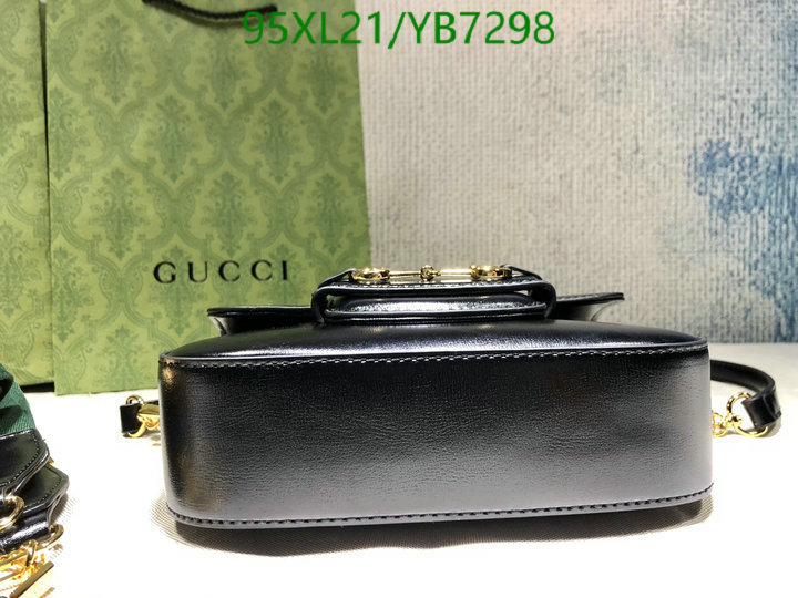 Gucci Bag-(4A)-Horsebit-,Code: YB7298,$: 95USD