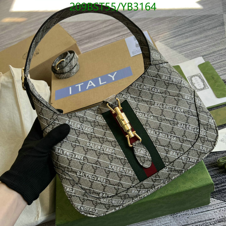 Gucci Bag-(Mirror)-Jackie Series-,Code: YB3164,$: 209USD