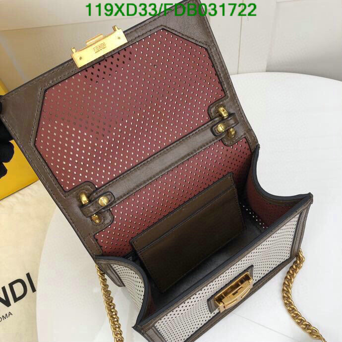 Fendi Bag-(4A)-Diagonal-,Code: FDB031722,$:119USD