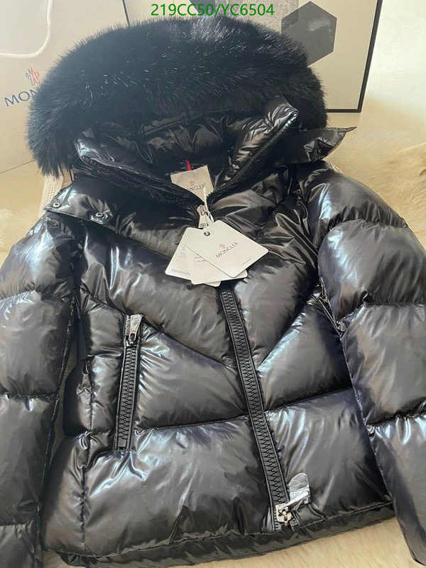 Down jacket Women-Moncler, Code: YC6504,$: 219USD