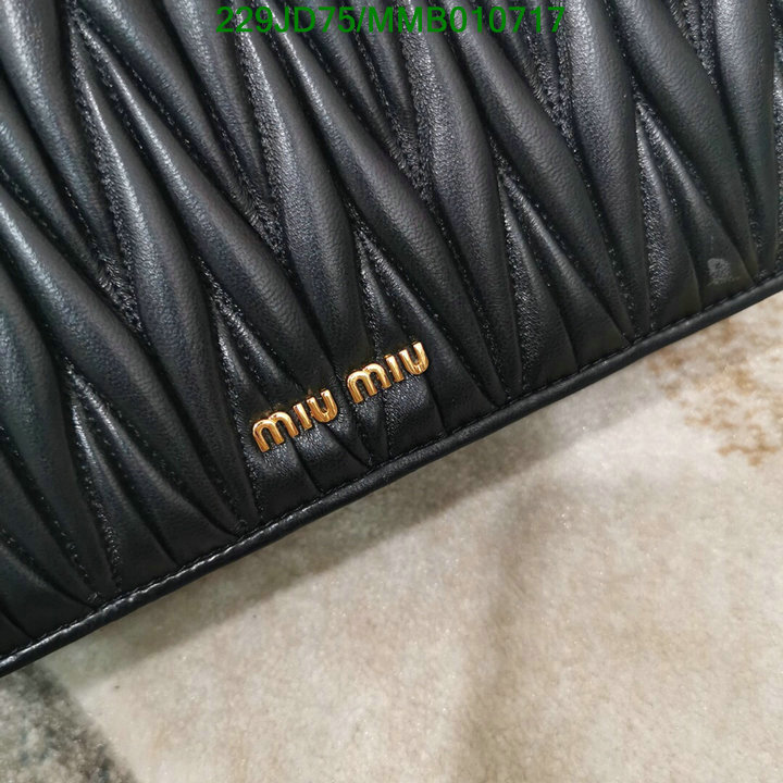 Miu Miu Bag-(Mirror)-Diagonal-,Code: MMB010717,$: 229USD