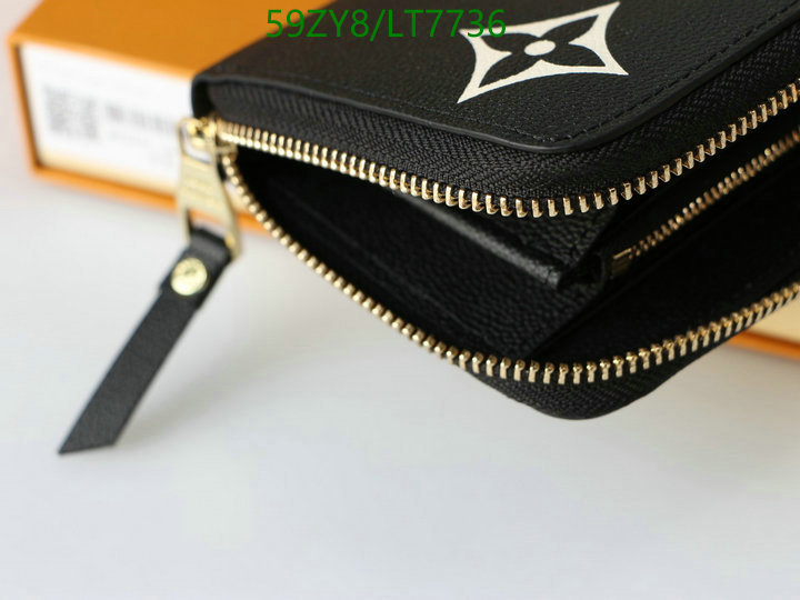 LV Bags-(4A)-Wallet-,Code: LT7736,$: 59USD