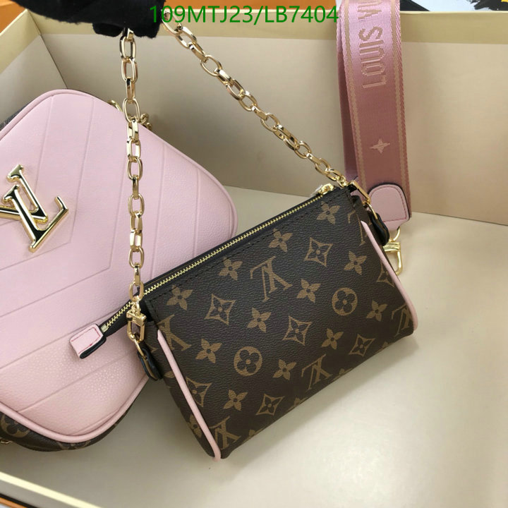 LV Bags-(4A)-New Wave Multi-Pochette-,Code: LB7404,$: 109USD