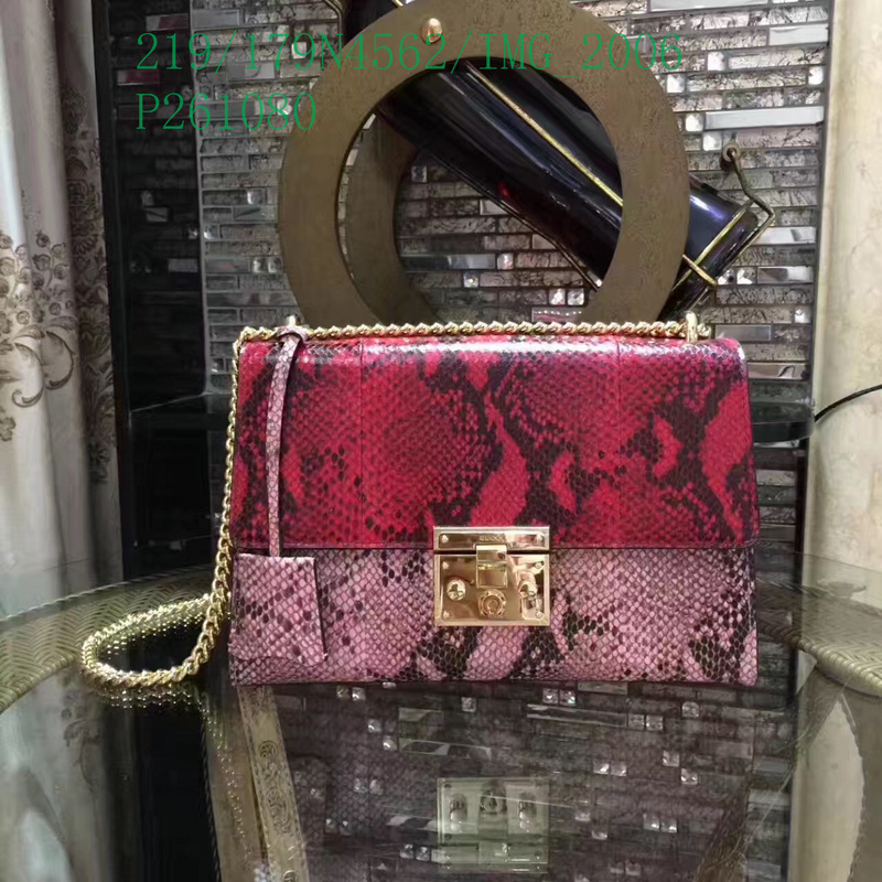 Gucci Bag-(Mirror)-Padlock,Code: GGB011208,$: 219USD