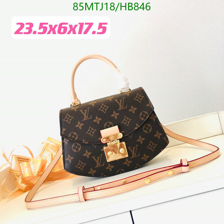 LV Bags-(4A)-Handbag Collection-,Code: HB846,$: 85USD