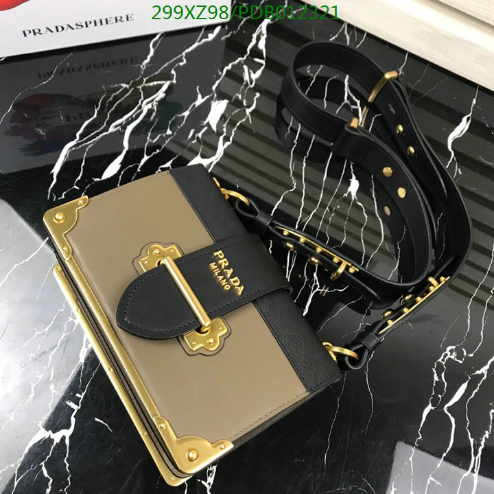 Prada Bag-(Mirror)-Diagonal-,Code: PDB012321,$:299USD