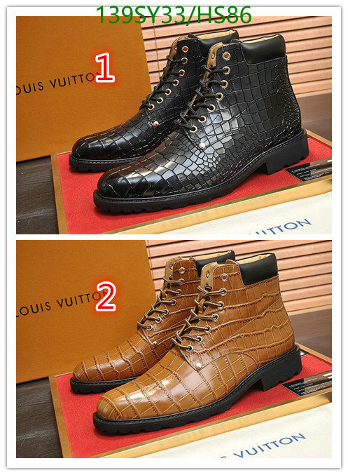 Men shoes-LV, Code: HS86,$: 139USD