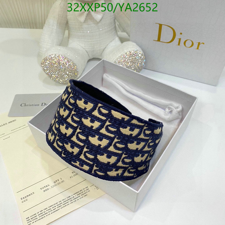 Headband-Dior, Code: YA2652,$: 32USD