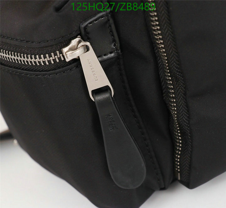 Burberry Bag-(4A)-Backpack-,Code: ZB8489,$: 125USD