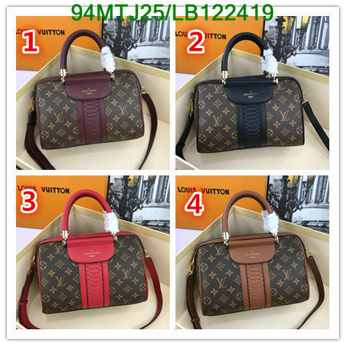 LV Bags-(4A)-Handbag Collection-,Code: LB122419,$: 94USD