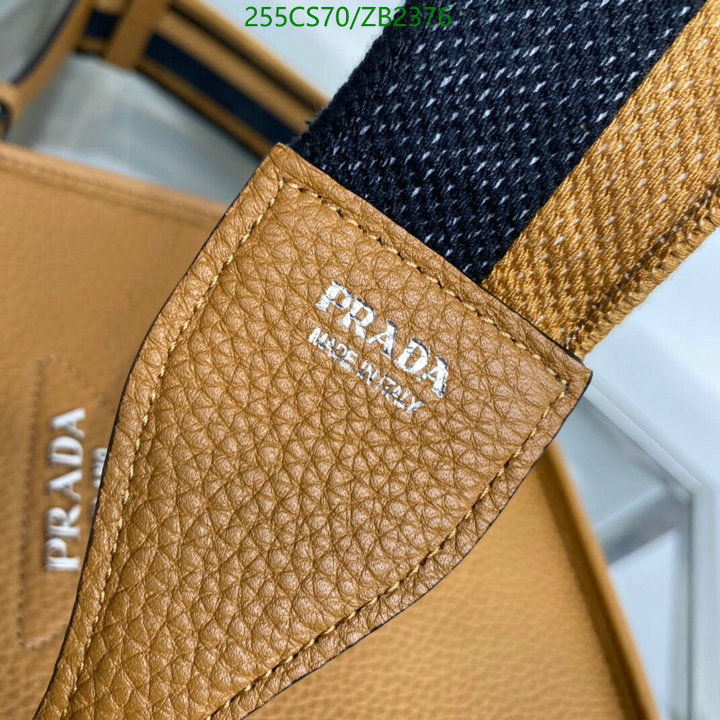 Prada Bag-(Mirror)-Diagonal-,Code: ZB2376,$: 255USD