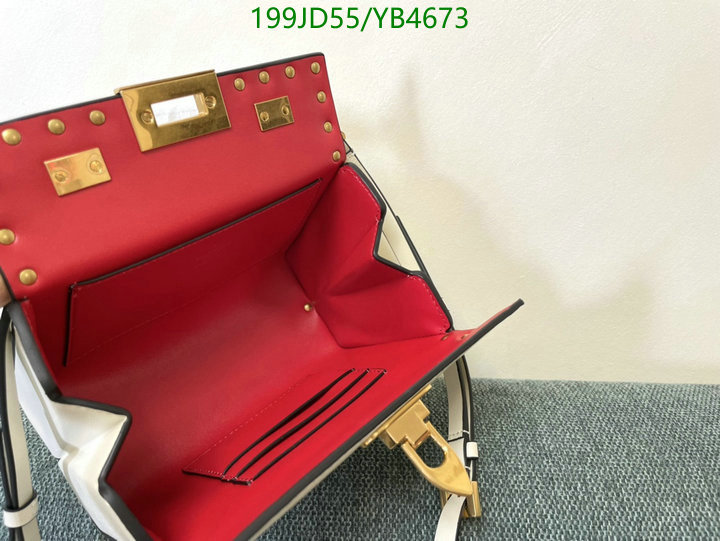Valentino Bag-(Mirror)-Handbag-,Code: YB4673,$: 199USD
