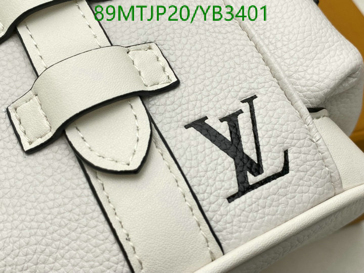 LV Bags-(4A)-Backpack-,Code: YB3401,$: 89USD