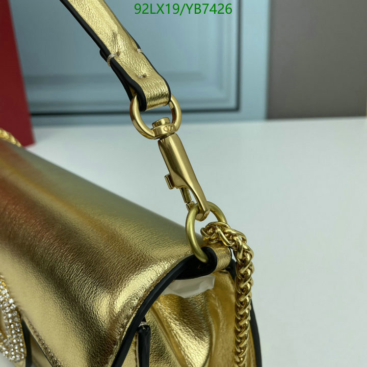 Valentino Bag-(4A)-LOC-V Logo ,Code: YB7426,$: 92USD