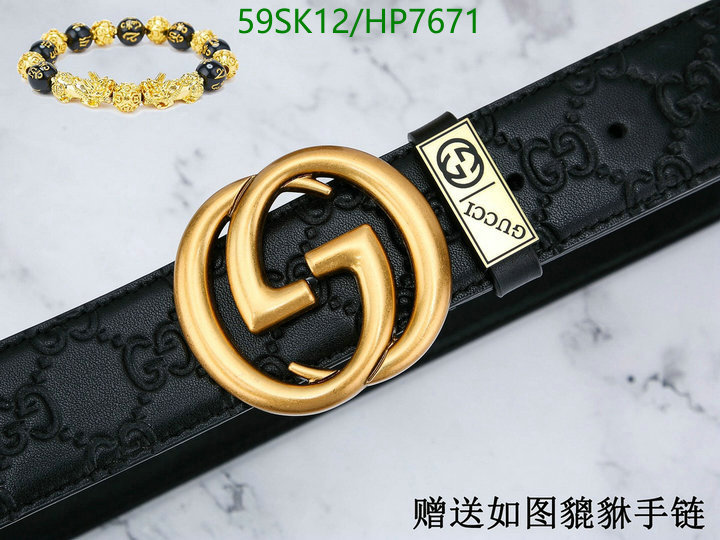 Belts-Gucci, Code: HP7671,$: 59USD