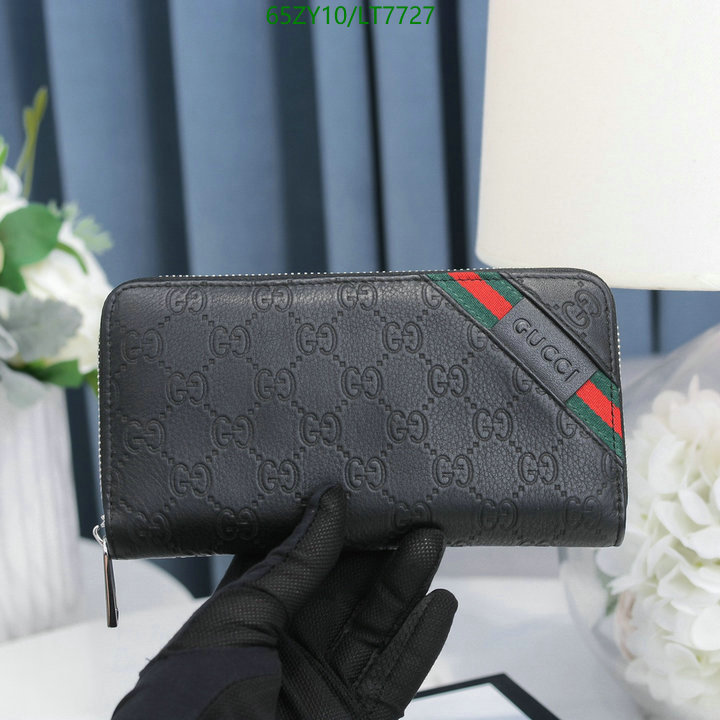 Gucci Bag-(4A)-Wallet-,Code: LT7727,$: 65USD