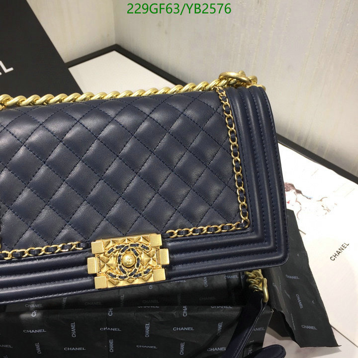 Chanel Bags -(Mirror)-Le Boy,Code: YB2576,$: 229USD