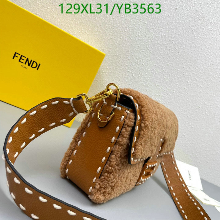 Fendi Bag-(4A)-Baguette-,Code: YB3563,$: 129USD