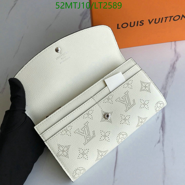 LV Bags-(4A)-Wallet-,Code: LT2589,$: 52USD