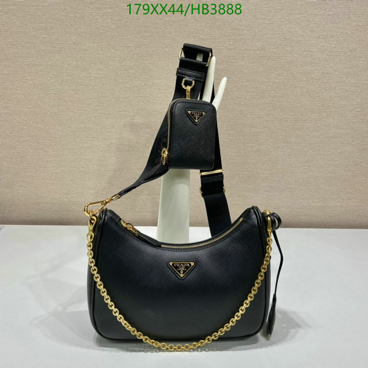 Prada Bag-(Mirror)-Re-Edition 2005,Code: HB3888,$: 179USD