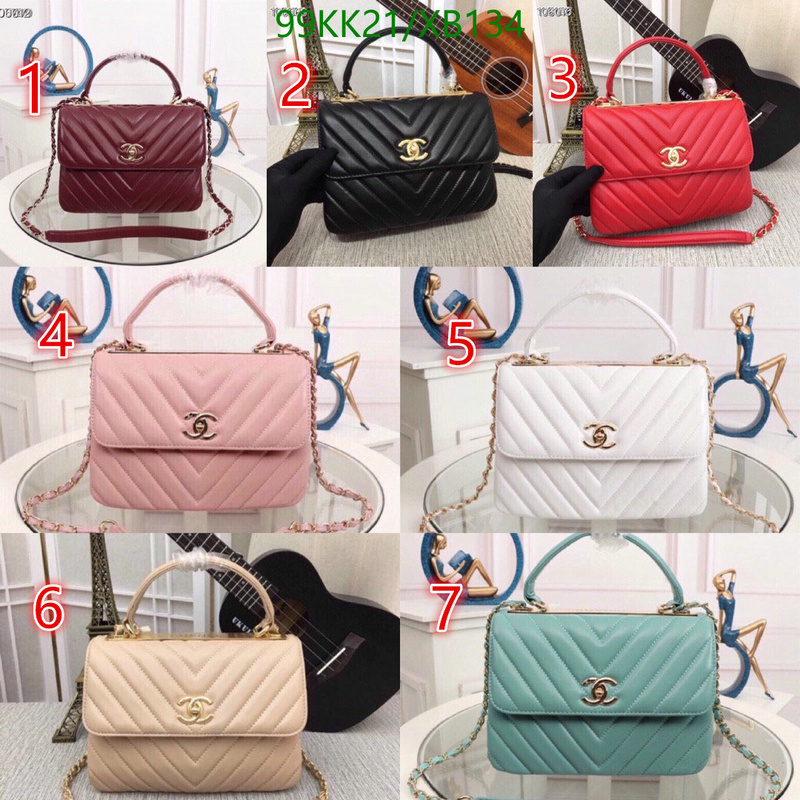 Chanel Bags ( 4A )-Diagonal-,Code: XB134,$: 99USD