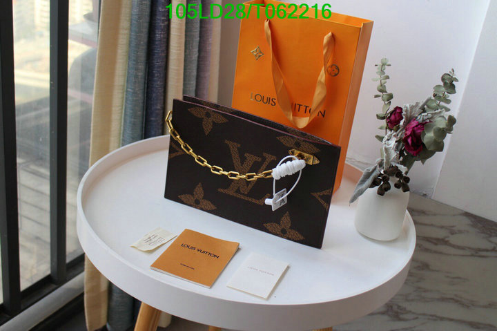 LV Bags-(Mirror)-Wallet-,Code: T062216,$: 105USD