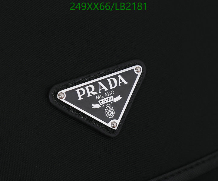 Prada Bag-(Mirror)-Backpack-,Code: LB2181,$: 249USD