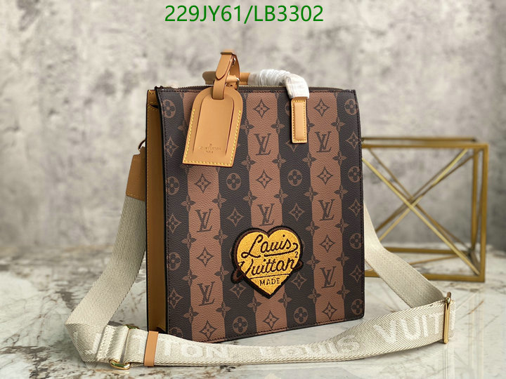 LV Bags-(Mirror)-Handbag-,Code: LB3302,$: 229USD