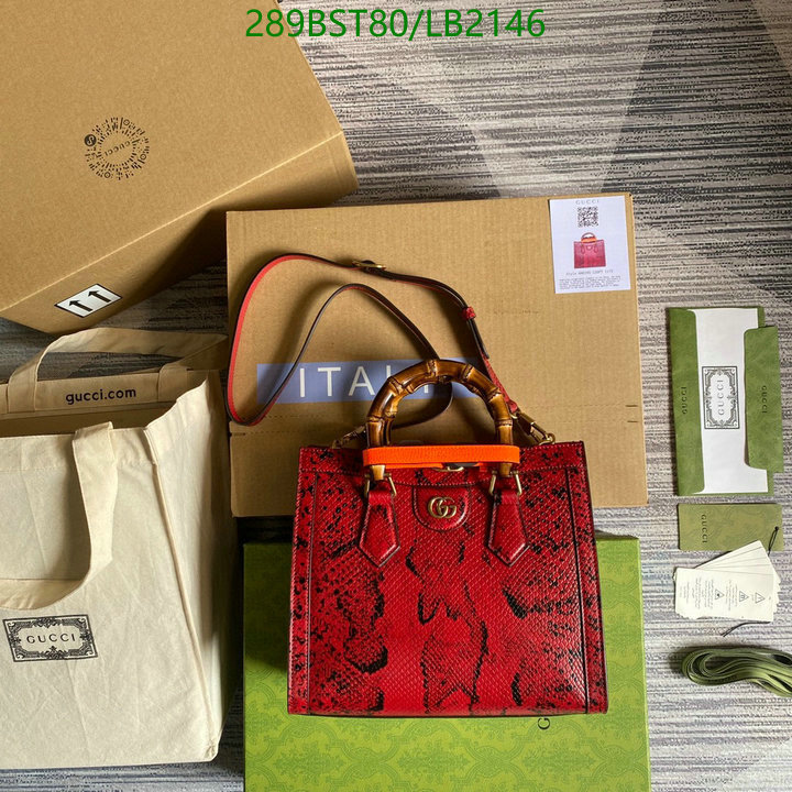 Gucci Bag-(Mirror)-Diana-Bamboo-,Code: LB2146,$: 289USD