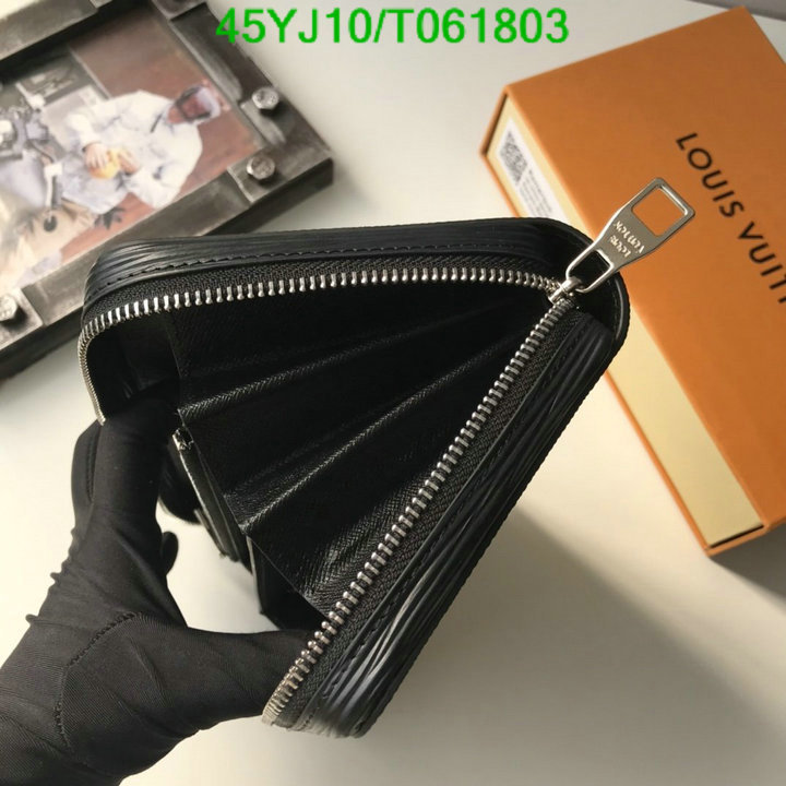 LV Bags-(4A)-Wallet-,Code: T061803,$: 45USD