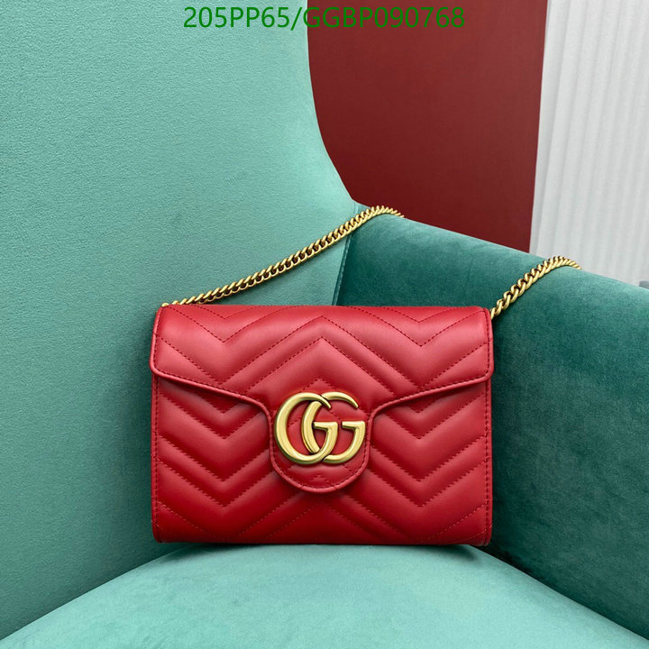 Gucci Bag-(Mirror)-Marmont,Code: GGBP090768,$:205USD