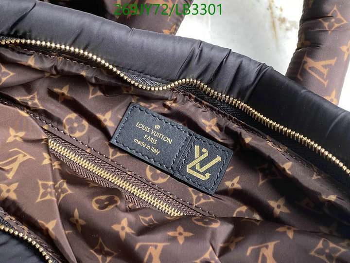 LV Bags-(Mirror)-Backpack-,Code: LB3301,$: 269USD