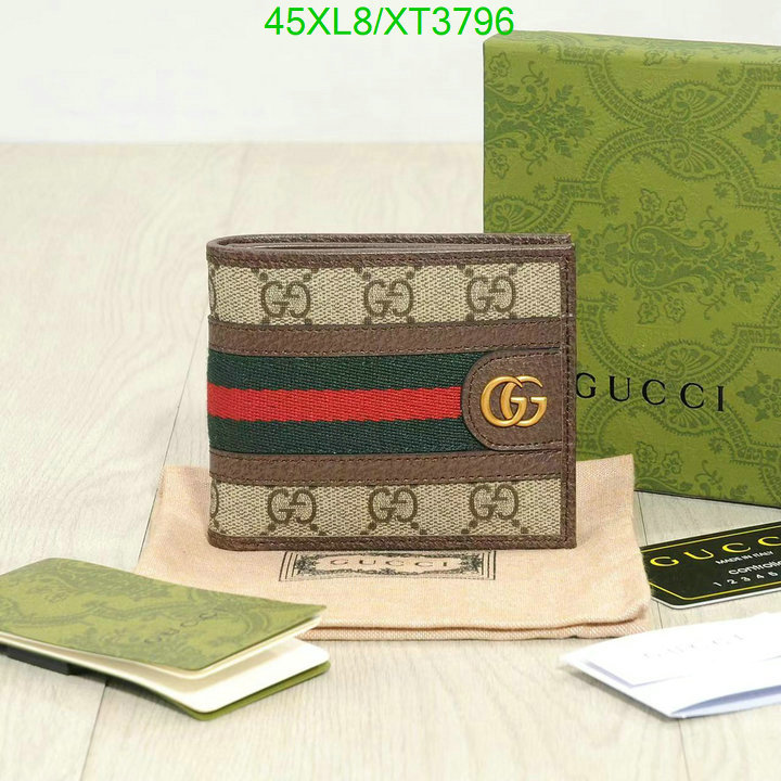 Gucci Bag-(4A)-Wallet-,Code: XT3796,$: 45USD