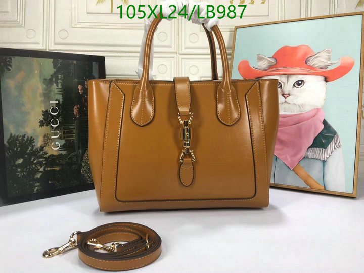 Gucci Bag-(4A)-Handbag-,Code: LB987,$: 105USD