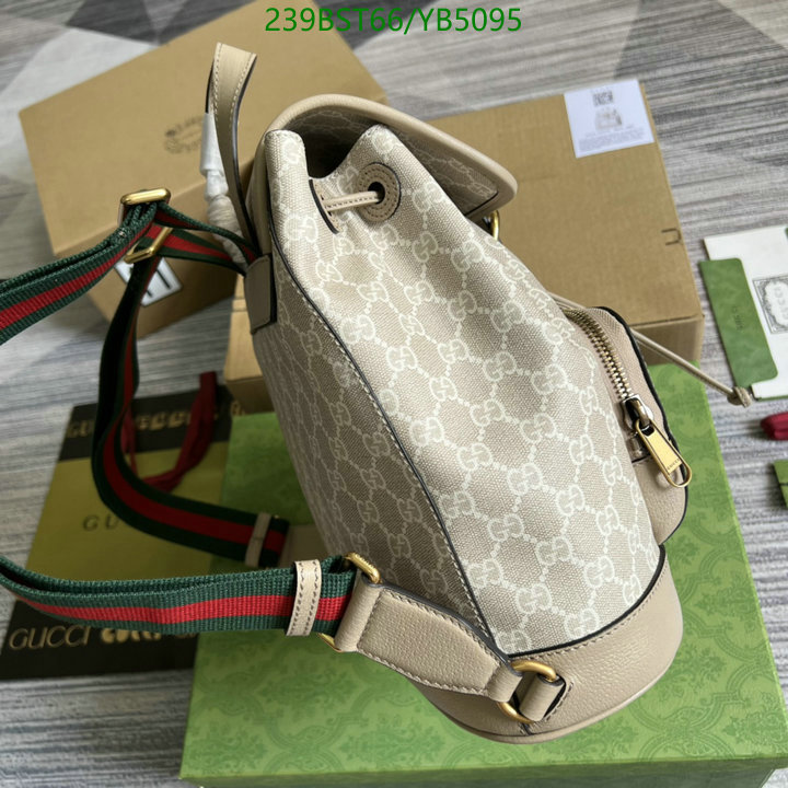 Gucci Bag-(Mirror)-Backpack-,Code: YB5095,$: 239USD