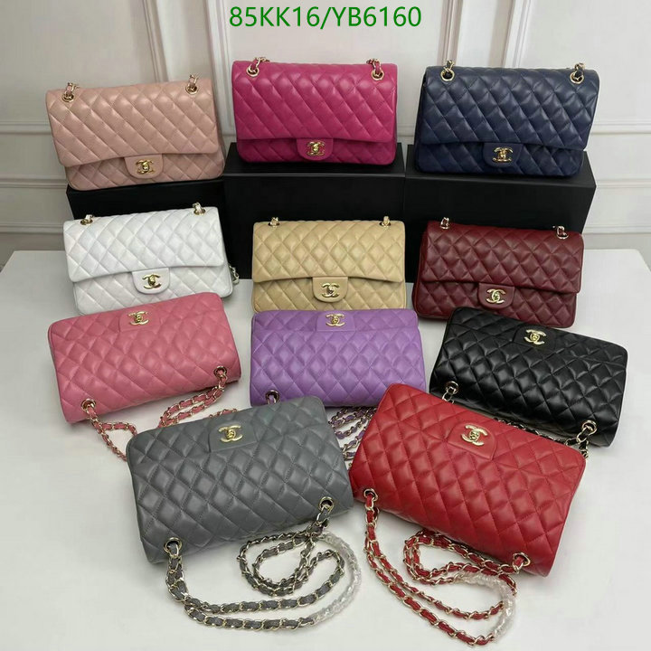 Chanel Bags ( 4A )-Diagonal-,Code: YB6160,$: 85USD